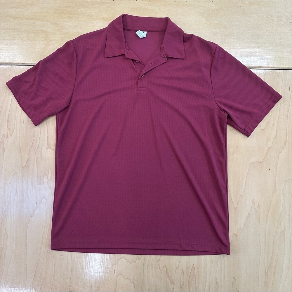 All Sport Men’s Performance Polo - Scarlet Red - Size Large
